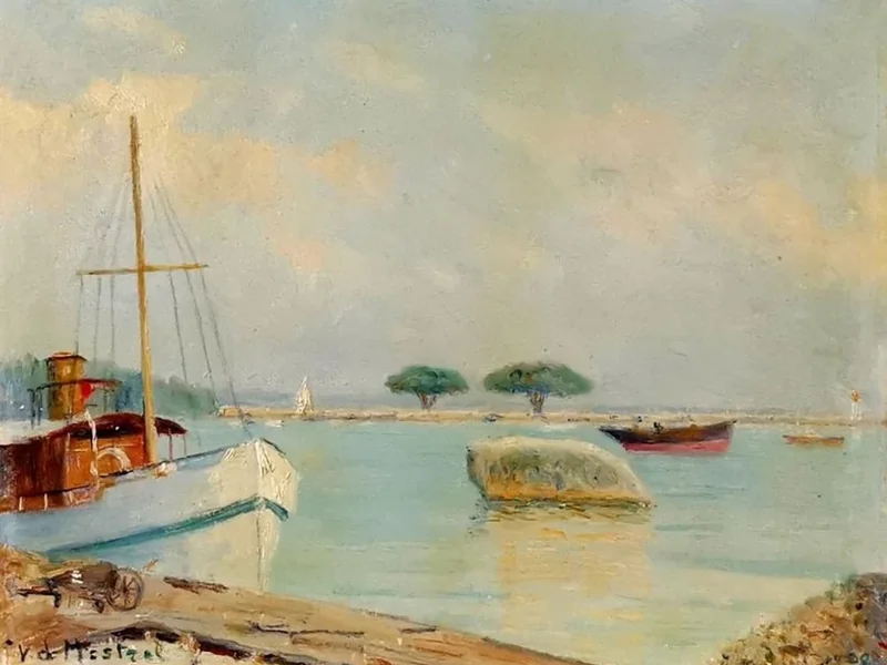 1864-Victor Mestral Combremont - Le terme Pasquis